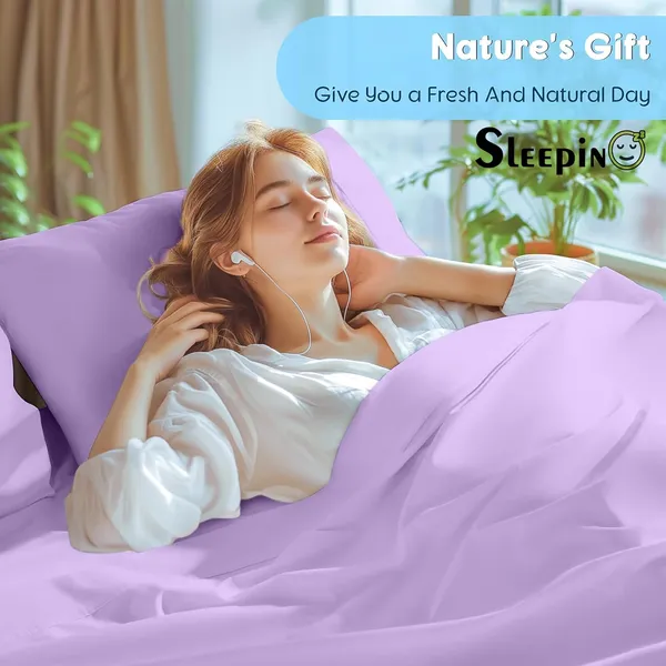 Lavender_Egyptian_Cotton_400TC_Solid_Bedsheet_With_Pillow_Covers