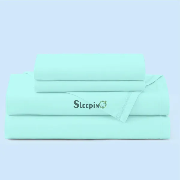 Aqua_Blue_Egyptian_Cotton_400TC_All_Around_Elastic_Fitted_Bedsheet_With_Pillow_Cover