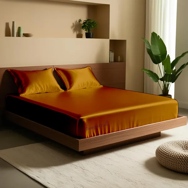 Sleepino_Luxurious_Satin_Elastic_Fitted_Bedsheet_For_with_Pillow_Covers_400TC_Midnight_Luxe_Satin_Royal_Touch_Gifting_Collection_-_Chocolate