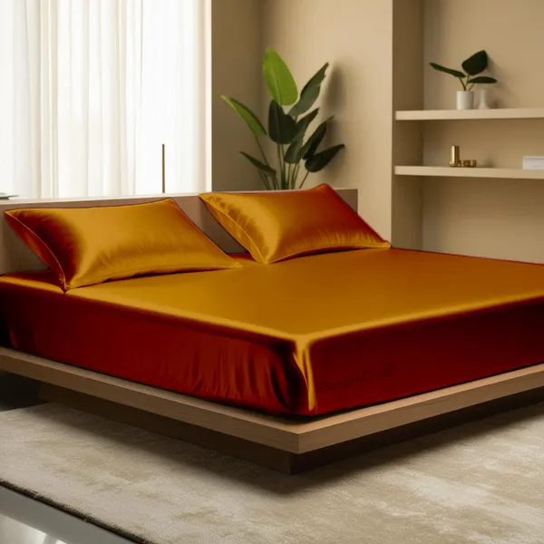 Sleepino_Luxurious_Satin_Elastic_Fitted_Bedsheet_For_with_Pillow_Covers_400TC_Midnight_Luxe_Satin_Royal_Touch_Gifting_Collection_-_Chocolate