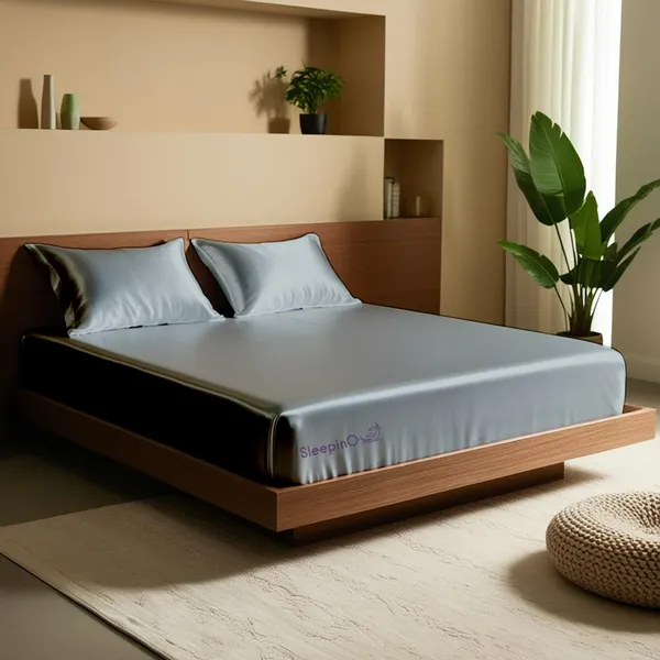 Sleepino_Luxurious_Satin_Elastic_Fitted_Bedsheet_For_with_Pillow_Covers_400TC_Midnight_Luxe_Satin_Royal_Touch_Gifting_Collection_-_Copper