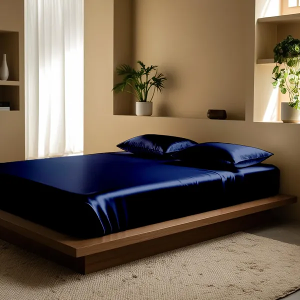 Sleepino_Luxurious_Satin_Elastic_Fitted_Bedsheet_For_with_Pillow_Covers_400TC_Midnight_Luxe_Satin_Royal_Touch_Gifting_Collection_-_White