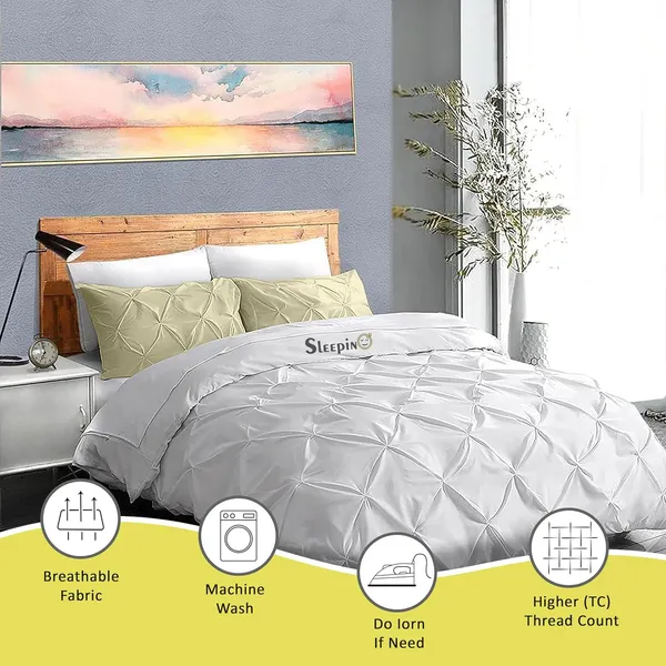 Pack_Of_2_Ivory_Microfiber_Pinch_Pleated_Machine_Washable_Pillow_Cover