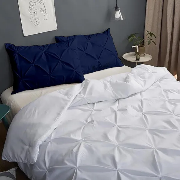 Pack_Of_6_Navy_Blue_Microfiber_Pinch_Pleated_Machine_Washable_Pillow_Cover