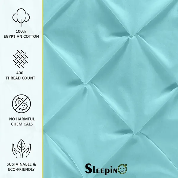 Pack_Of_6_Sky_Blue_Microfiber_Pinch_Pleated_Machine_Washable_Pillow_Cover