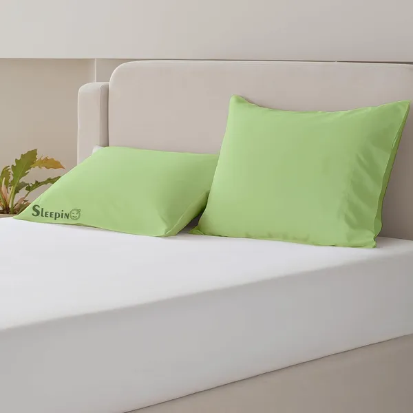 Pack_Of_2_Lime_Green_Luxury_Egyptian_Super_Soft_Breathable_&_Hypoallergenic_Cotton_Body_Pillow_Cover