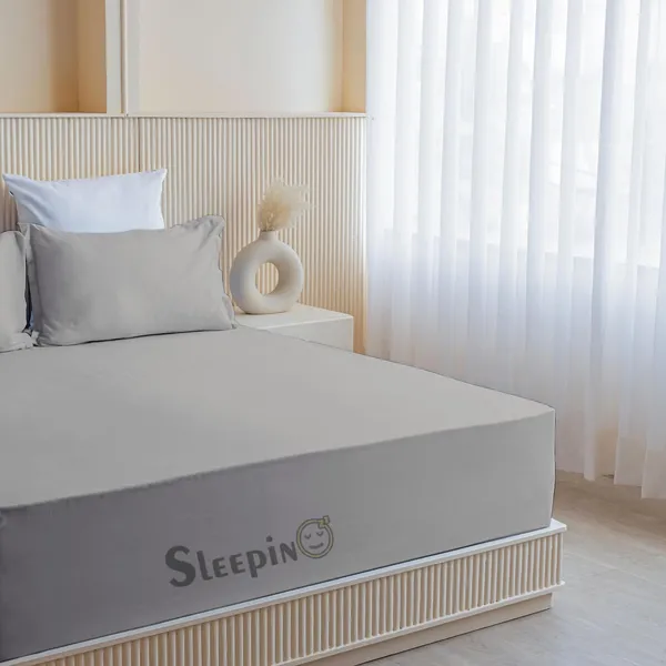Silver_Soft_Finish_Cotton_Feel_Elastic_Fitted_Bedsheet