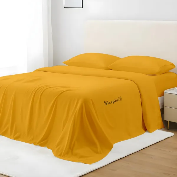 Gold_Super_Soft_Brushed_Microfiber_Hypoallergenic_Bedsheet_With_2_Pillow_Cover
