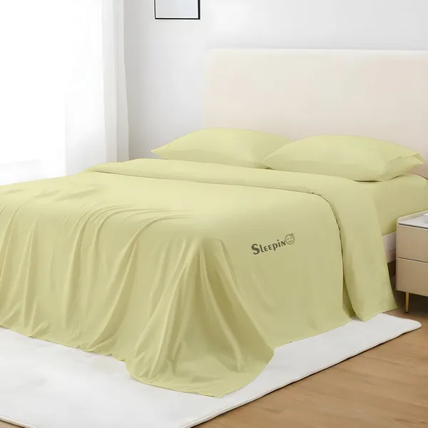 Ivory_Super_Soft_Brushed_Microfiber_Hypoallergenic_Bedsheet_With_2_Pillow_Cover