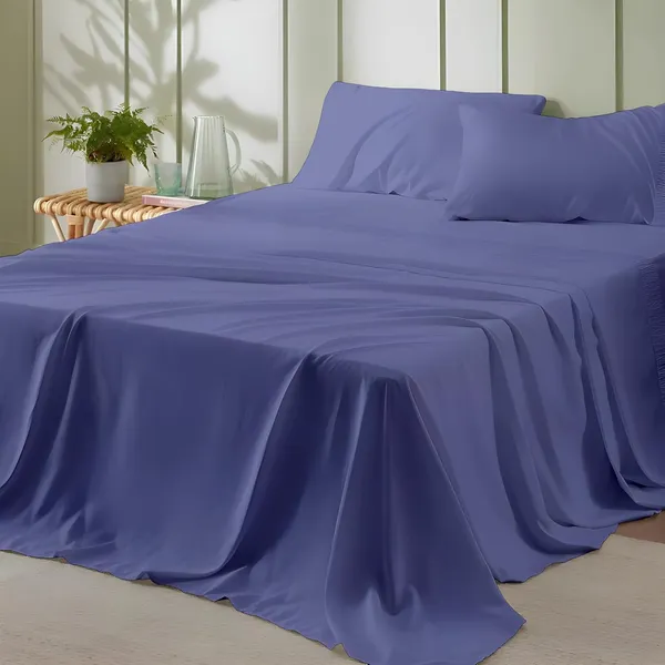 Medium_Blue_Super_Soft_Brushed_Microfiber_Hypoallergenic_Bedsheet_With_2_Pillow_Cover