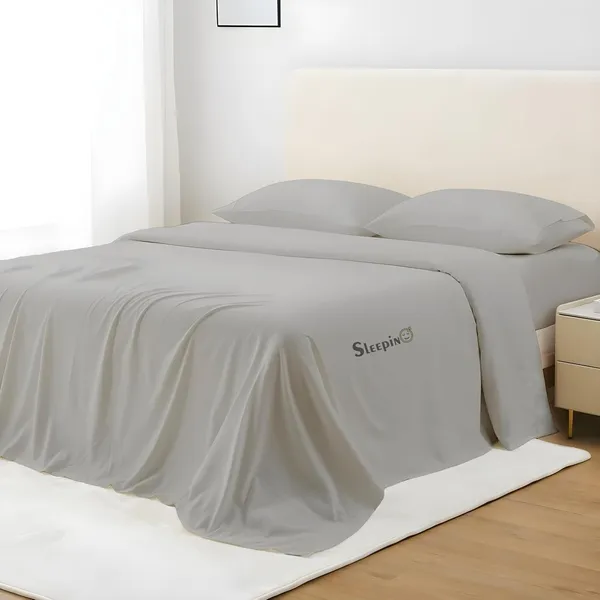 Silver_Super_Soft_Brushed_Microfiber_Hypoallergenic_Bedsheet_With_2_Pillow_Cover
