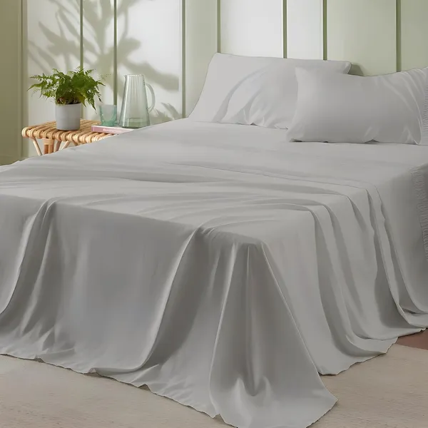 Silver_Super_Soft_Brushed_Microfiber_Hypoallergenic_Bedsheet_With_2_Pillow_Cover