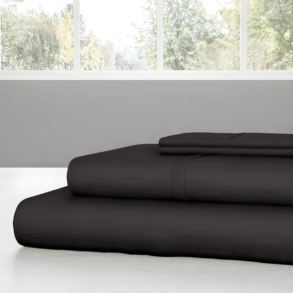 Black_Super_Soft_Brushed_Microfiber_Hypoallergenic_Bedsheet_With_2_Pillow_Cover