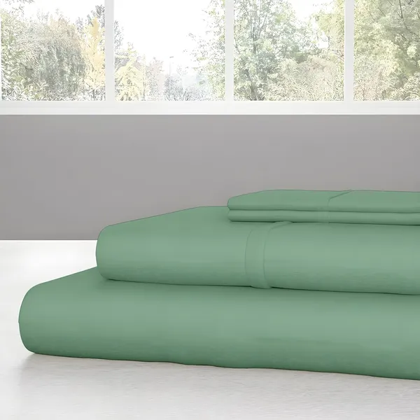 Emerald_Green_Super_Soft_Brushed_Microfiber_Hypoallergenic_Bedsheet_With_2_Pillow_Cover