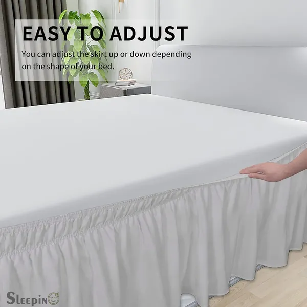 Silver_Grey_Wrinkle_Free_Brushed_Microfiber_Wrap_Around_Easy_Elastic_Fit_Bed_Skirt
