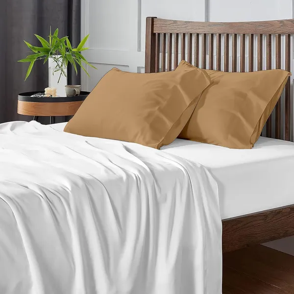 Pack_Of_4_Beige_Super_Soft_Cotton_Finish_Microfiber_Machine_Washable_Pillow_Covers