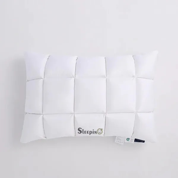 Set_Of_2_White_Premium_Box_Buffle_Pinch_Pleate_Adjustable_Hight_Pillow
