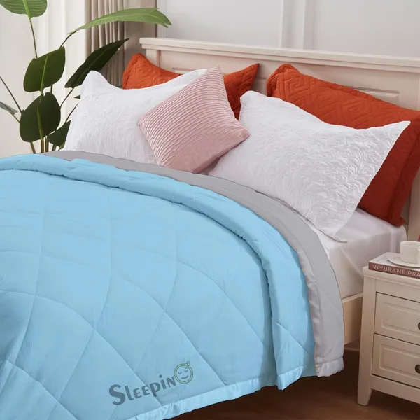 Sky_&_Silver_Brushed_Microfiber_100_GSM_AC_Reversible_Comforter_For_Heavy_Winter