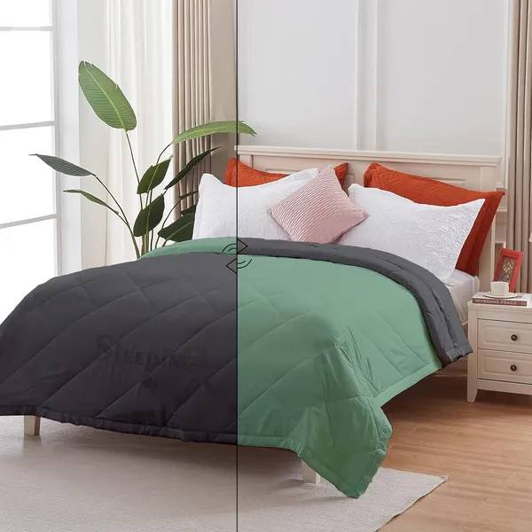 Sage_Dark_Gey_Breathable_Microfiber_Machine_Washable_150_GSM_AC_Reversible_Comforter_For_Heavy_Winter