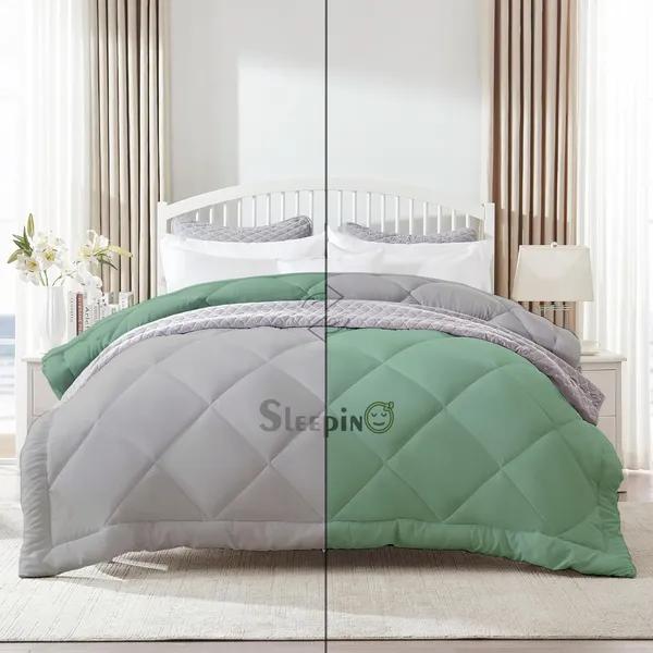 Sage_Silver_Microfiber_300_GSM_Comforter_For_Heavy_Winter