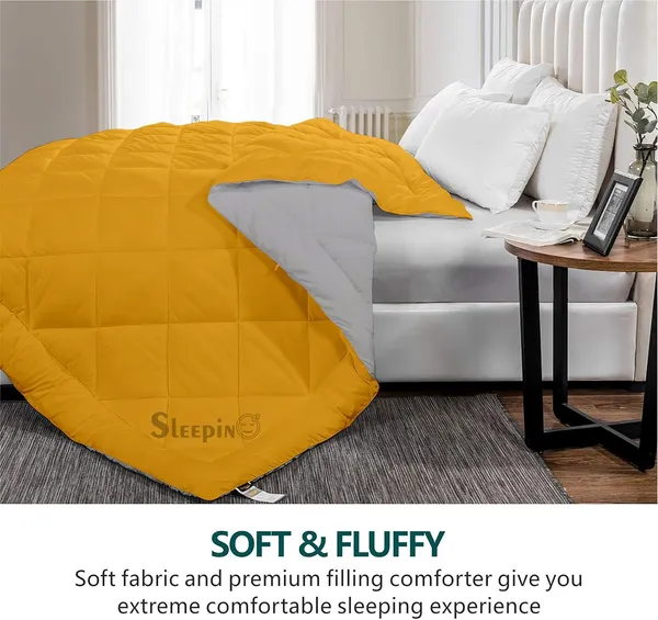 Gold_&_Silver_Microfiber_300_GSM_Comforter_For_Heavy_Winter