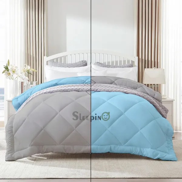 Sky_&_Silver_Breathable_Microfiber_400_GSM_Reversible_Comforter_For_Heavy_Winter