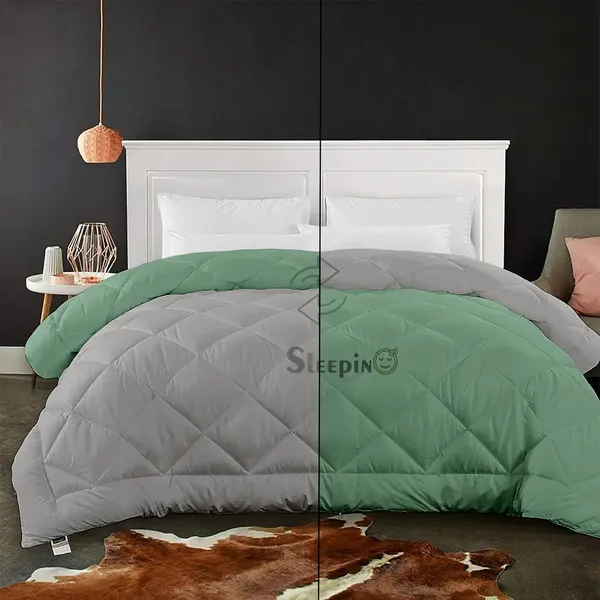 Sage_Silver_Soft_&_Fluffy_Breathable_500_GSM_Reversible_Comforter_For_Heavy_Winter