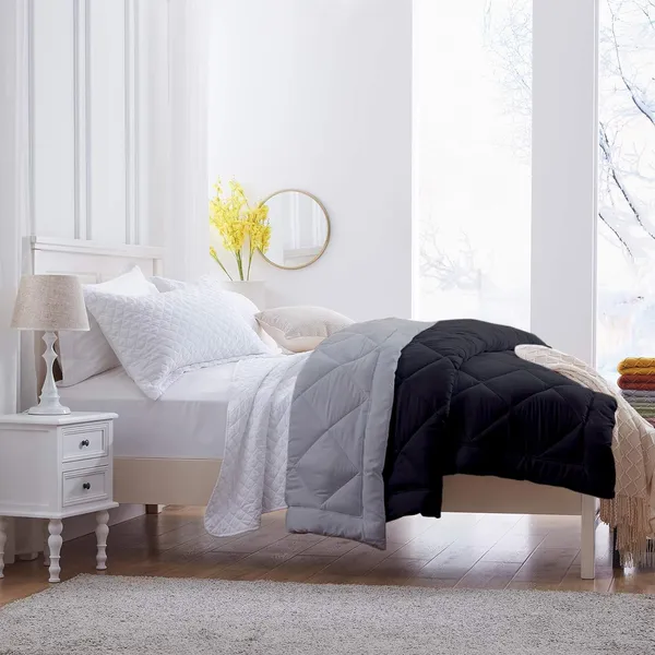Black_&_Silver_Soft_&_Fluffy_Breathable_500_GSM_Reversible_Comforter_For_Heavy_Winter