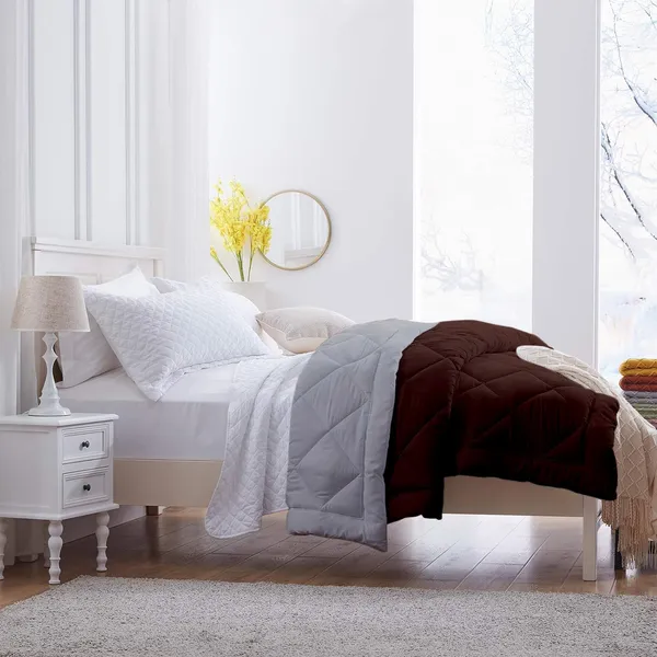Chocolate_&_Silver_Soft_&_Fluffy_Breathable_500_GSM_Reversible_Comforter_For_Heavy_Winter