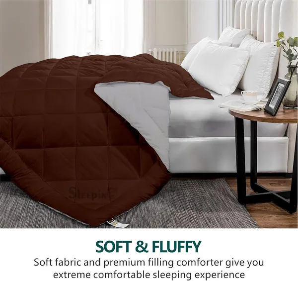 Chocolate_&_Silver_Soft_&_Fluffy_Breathable_500_GSM_Reversible_Comforter_For_Heavy_Winter