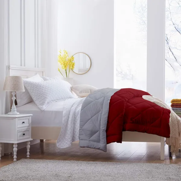 Burgundy_&_Silver_Soft_&_Fluffy_Breathable_500_GSM_Reversible_Comforter_For_Heavy_Winter