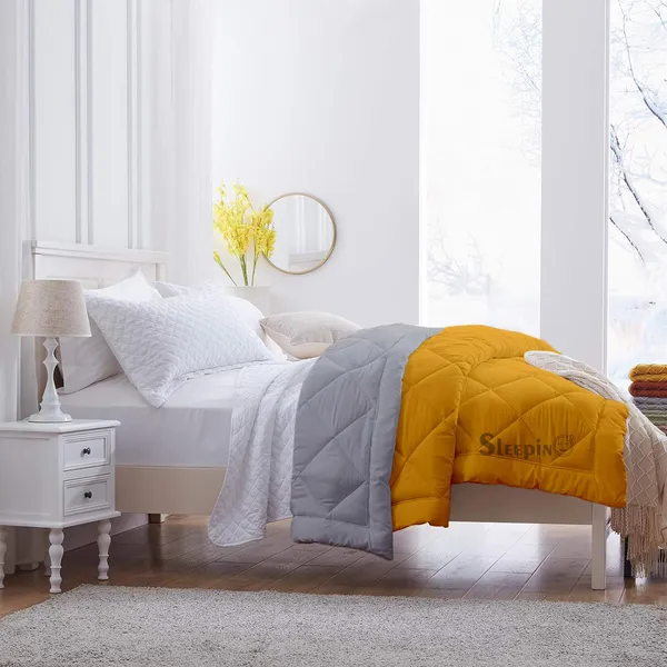 Gold_&_Silver_Soft_&_Fluffy_Breathable_500_GSM_Reversible_Comforter_For_Heavy_Winter