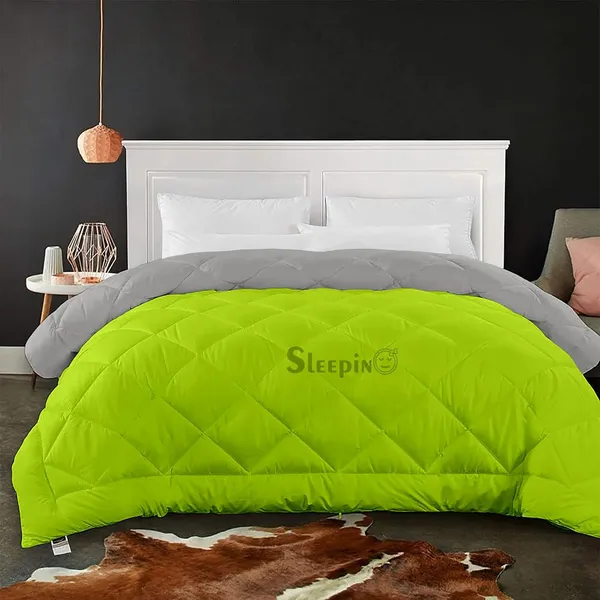 Green_&_Silver_Soft_&_Fluffy_Breathable_500_GSM_Reversible_Comforter_For_Heavy_Winter