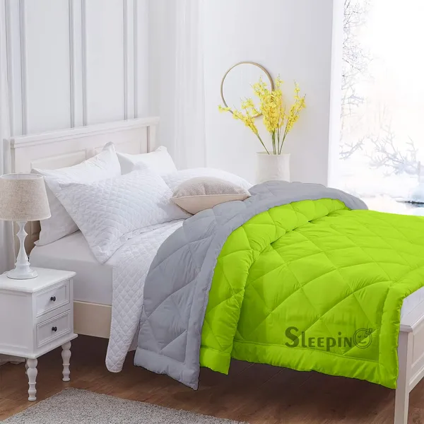 Green_&_Silver_Soft_&_Fluffy_Breathable_500_GSM_Reversible_Comforter_For_Heavy_Winter