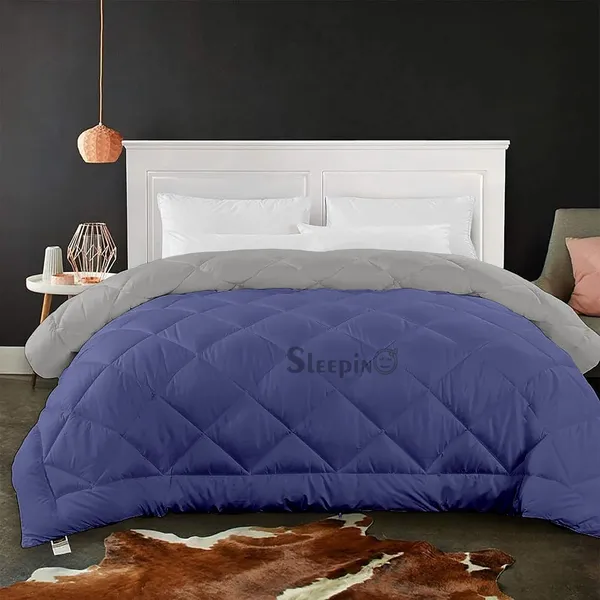 Medium_Blue_&_Silver_Soft_&_Fluffy_Breathable_500_GSM_Reversible_Comforter_For_Heavy_Winter