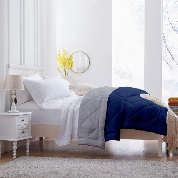 Navy_Blue_&_Silver_Soft_&_Fluffy_Breathable_500_GSM_Reversible_Comforter_For_Heavy_Winter