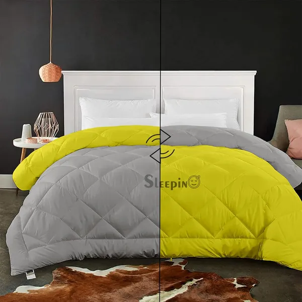 Vanilla_Yellow_&_Silver_Soft_&_Fluffy_Breathable_500_GSM_Reversible_Comforter_For_Heavy_Winter