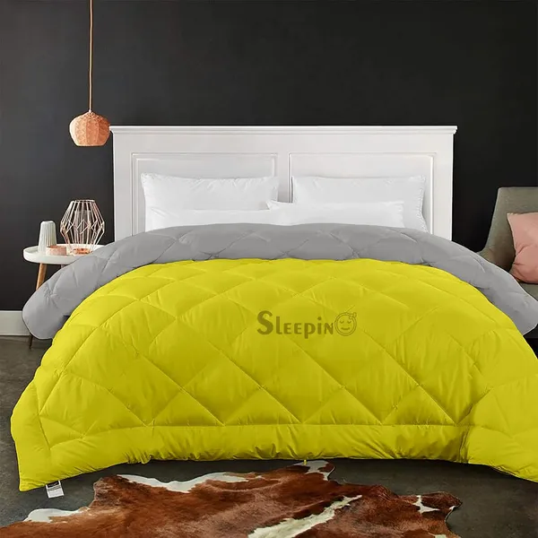 Vanilla_Yellow_&_Silver_Soft_&_Fluffy_Breathable_500_GSM_Reversible_Comforter_For_Heavy_Winter
