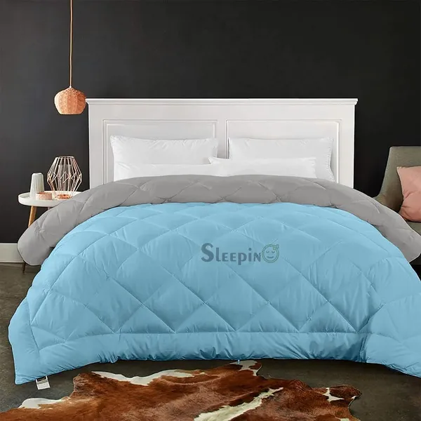 Sky_&_Silver_Microfiber_Breathable_600_GSM_Reversible_Comforter_For_Heavy_Winter