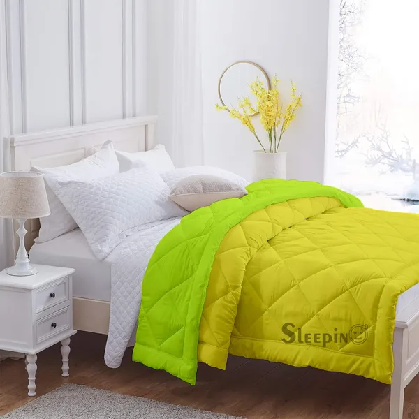 Vanilla_Yellow_Microfiber_Breathable_600_GSM_Reversible_Comforter_For_Heavy_Winter