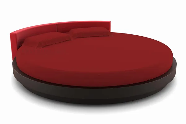 3_Piece_Round_Elastic_Bedsheet_Burgundy_400_TC_Egyptian_Cotton_Fitted_Bedsheet_82"_Diameter_Feet_Upto_12"_Inch_Thick_Mattress_Round_Shape_Fitted_Bedsheet_Include_2_Pillow_Covers