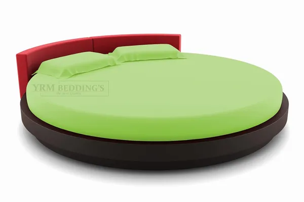 Sleepino_-_3_Piece_Round_Elastic_Bedsheet_Lime_Green_400_TC_Egyptian_Cotton_Fitted_Bedsheet_82"_Diameter_Feet_Upto_12"_Inch_Thick_Mattress_Round_Shape_Fitted_Bedsheet_Include_2_Pillow_Covers