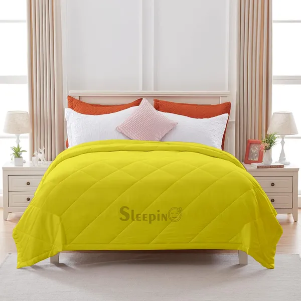 Vanilla_Yellow_Microfiber_200_GSM_Dohar