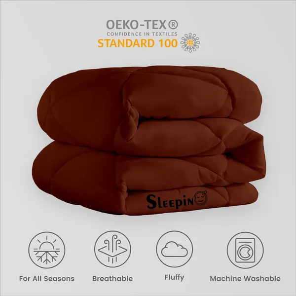 Brown_Breathable_Microfiber_150_GSM_Comforter_For_Heavy_Winter