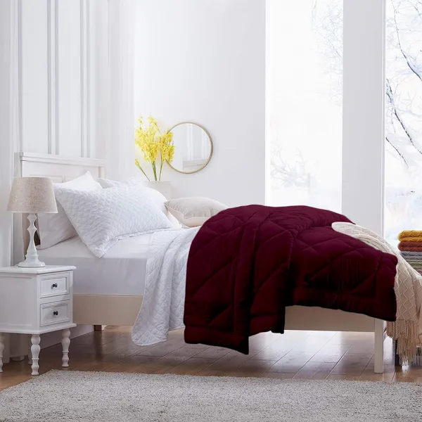 Wine_Breathable_Microfiber_200_GSM_Comforter_For_Heavy_Winter