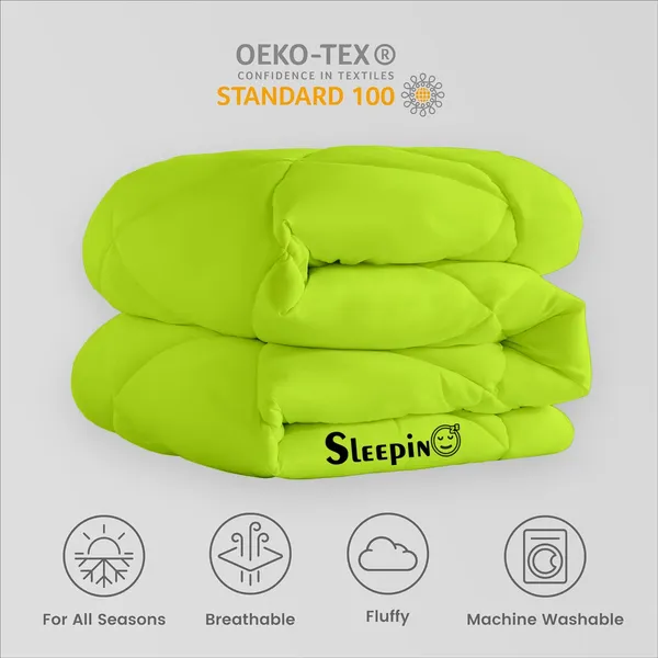 Parrot_Green_Breathable_Microfiber_200_GSM_Comforter_For_Heavy_Winter