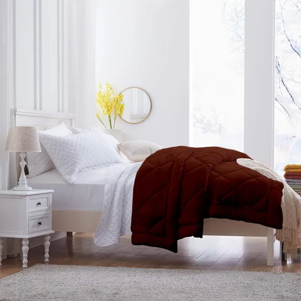 Brown_Breathable_Microfiber_200_GSM_Comforter_For_Heavy_Winter