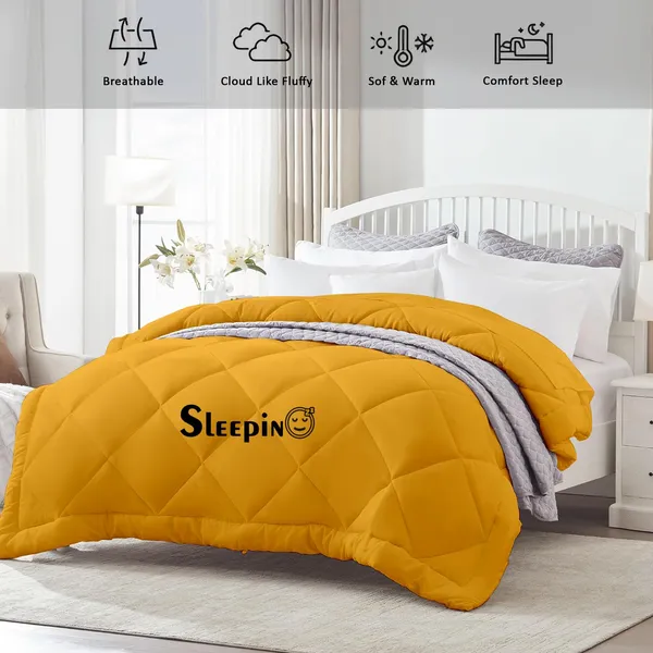 Gold_Breathable_Microfiber_400_GSM_Comforter_For_Heavy_Winter
