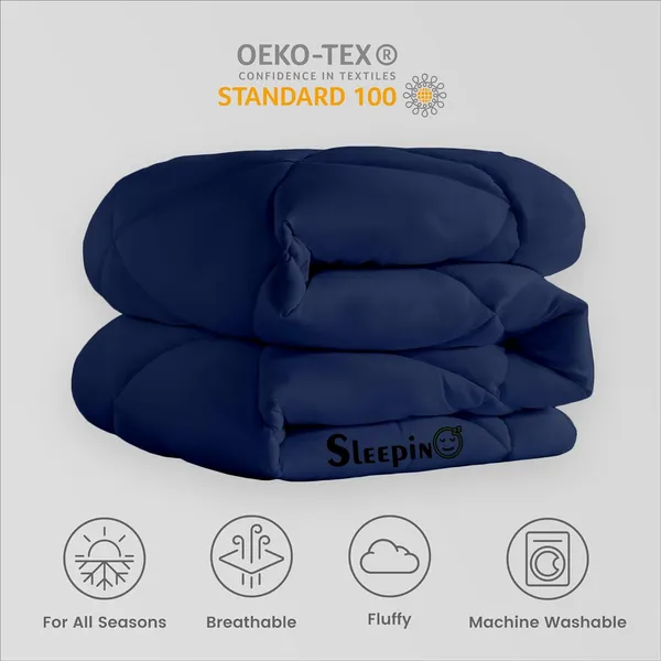 Navy_Blue_Breathable_Microfiber_400_GSM_Comforter_For_Heavy_Winter