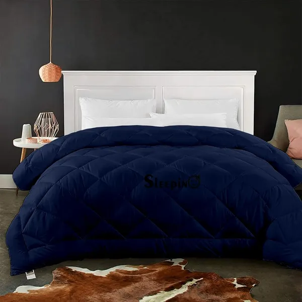Navy_Blue_Breathable_Microfiber_500_GSM_Comforter_For_Heavy_Winter